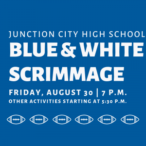 Blue and White Scrimmage
