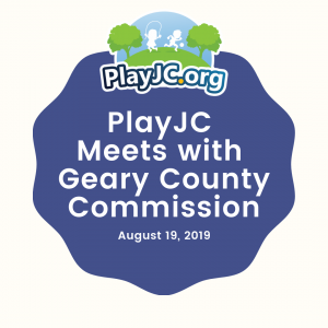 PlayJC Meets with Geary County Commission